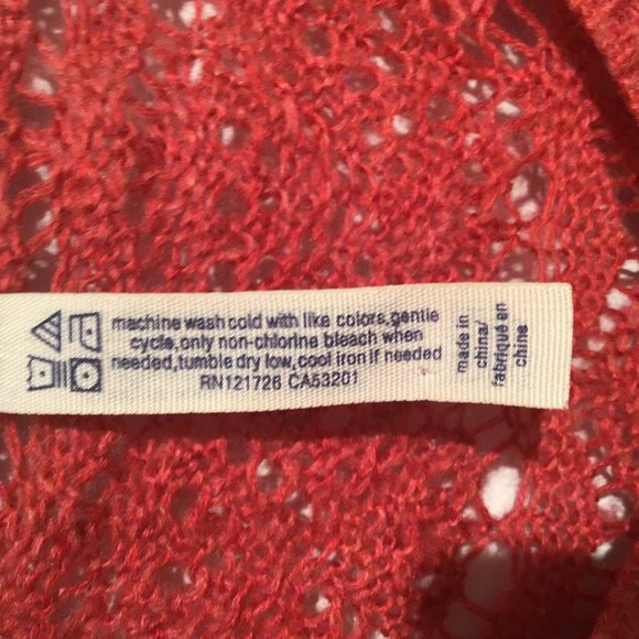 Aeropostale V-Neck Loose Knit Sweater Size S - Picture 11 of 12